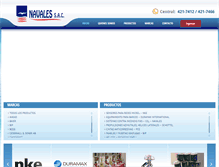 Tablet Screenshot of navales.net